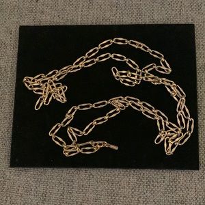 MONET NECKLACE VINTAGE Goldtone